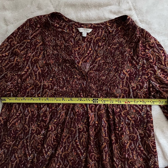 NWT Lucky Brand Blouse / Size M - Picture 5 of 6